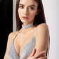 Silver Premium Crystal Choker